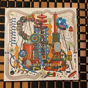 Le Carre Hermes Autumn Winter Scarf  2012 Catalogue